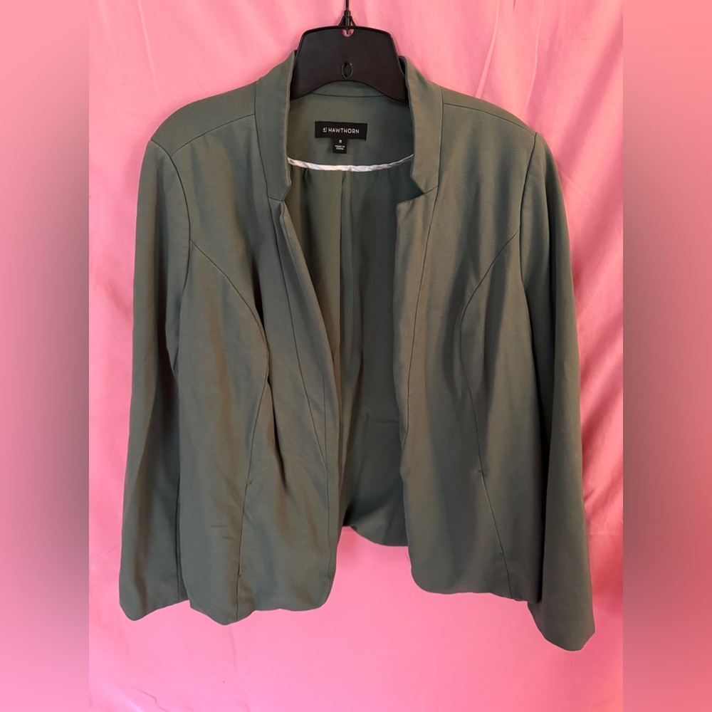 Green blazer